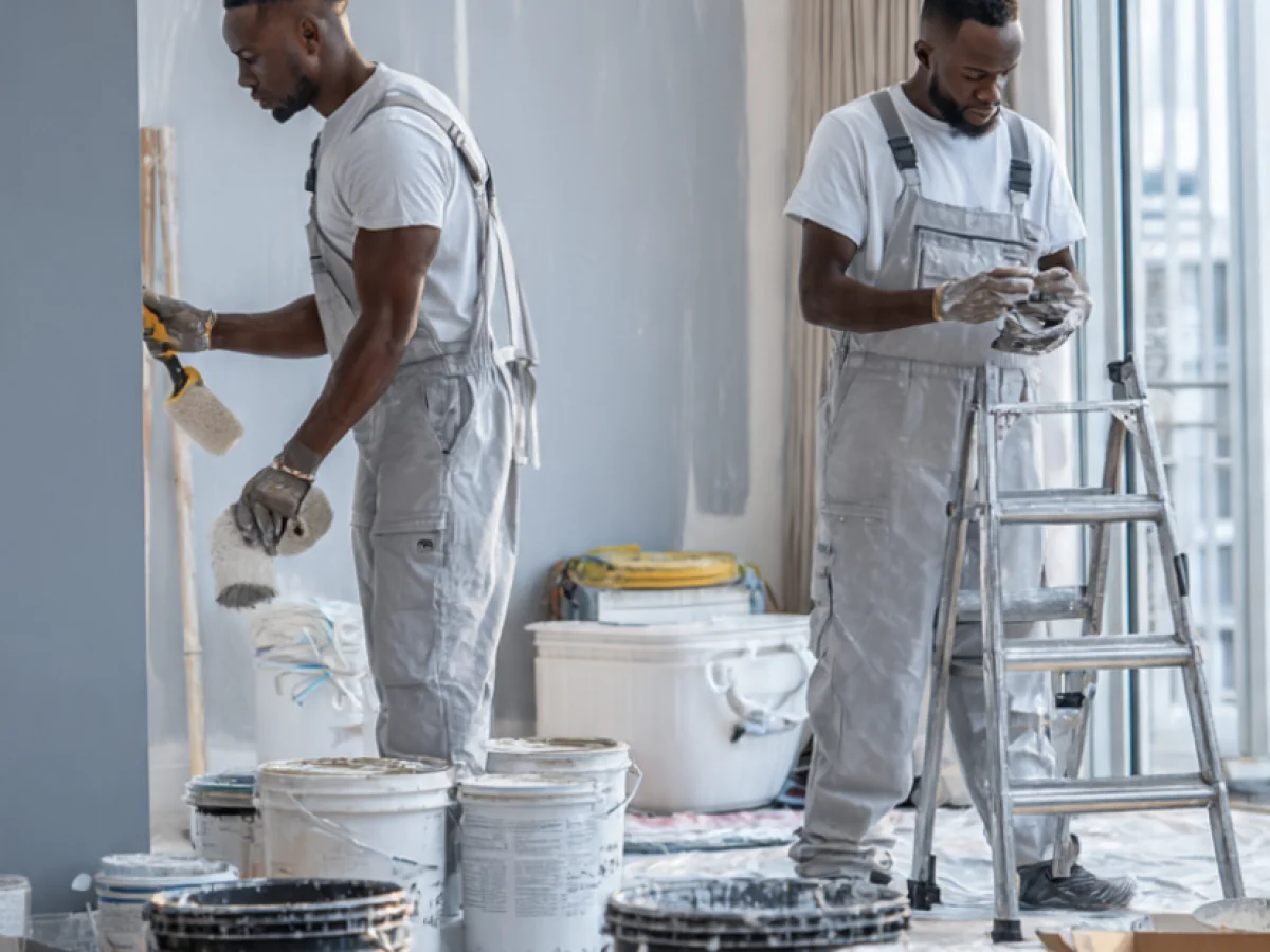 Professional painting and finishing work